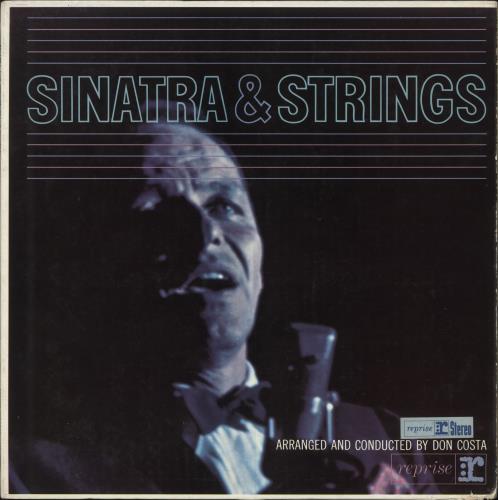 Frank Sinatra Sinatra & Strings UK vinyl LP album (LP record